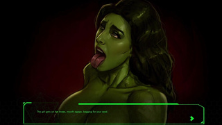 My Lawyer Got Fat Green Tits And Ass - All She-Hulk Scenes - Behind The Doom