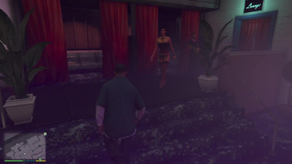 GTA V Sexy Pole dance and Nude Lap Dance [18+]