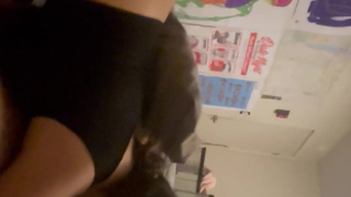 Gamer Girl Giving Head While Playing Game