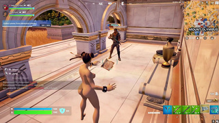 Fortnite Nude Game Play - Chun-Li Nude Mod (Part 02) [18+] Adult Porn Gamming