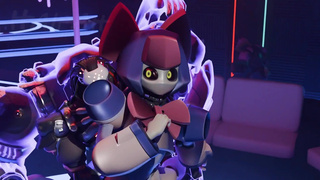 Ramattra has fun inside Omnic owned nightclub Overwatch Brass Medabot