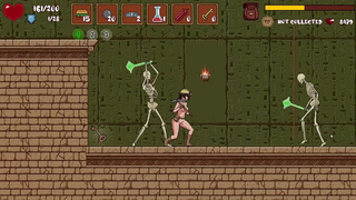 Hailey's Adventure Side Scroller Game Play [Part 03] Mini Sex Game [18+] Porn Game Play