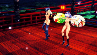 【4K / MMD R18】 Kantai Bismark and Kashima