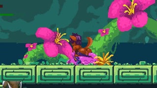 Kindcaid furry hentai game - Sexy wolfgirl fucked by giant slime