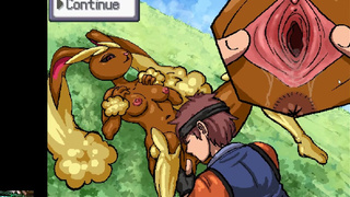 Pokemon hentai version - Training hard my lopunny