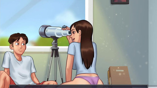 Summertime Saga Sex Game Mrs Jhonson Sex Scenes [18+] Flexible Milf Gets Fucked