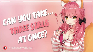 Fucking Your Cute Puppy Girl Harem! ASMR Audio Roleplay