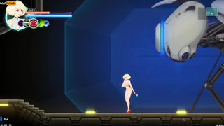 Alien Quest Eve [Last Version] Porn Game Play [Part 01] Side Scroller Sex Game Play