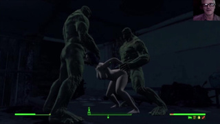 Fallout 4 Animated Sex Game AAF Sex Mods with 3D Animation Porn: Piper Double Fucked Monster Sex