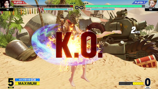 The King of Fighters XV - Mai Nude Game Play [18+] KOF Nude mod