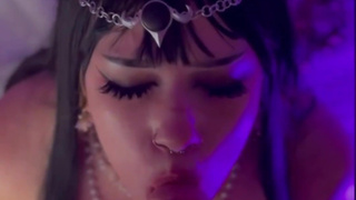 Shadowheart blowjob and facial