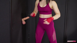 Gloryhole Handjob BALLBUSTING - I Destroy His Balls Era