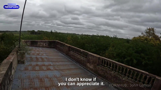 EXPLORING ABANDONED 19TH CENTURY MANSION????️This Girl is so Horny - Dinamita Blair????