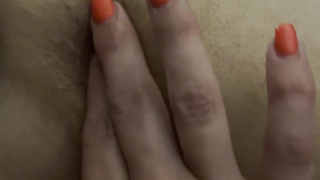 Fingering my hubby's ass and prostate before pegging