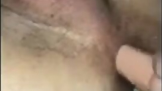 Gf giving that big dildo deep in my ass