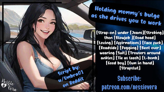 Holding Step-Mommy's Bulge as She Drives You to Work Audio Roleplay