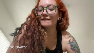 mean futa gym girl pegs you for being a weak little bitch - full video on Veggiebabyy Manyvids