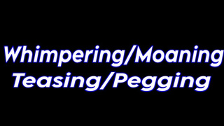 [M4A] Edging Your Good Boy ASMR [Whimpering/Moaning/Teasing/Pegging]