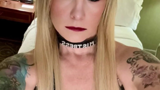 Mistress FemDom Pegging bitchboy’s asshole hard on LIVE CAM while wife laughs!