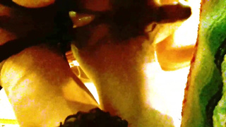 A view up his ass with that strap on