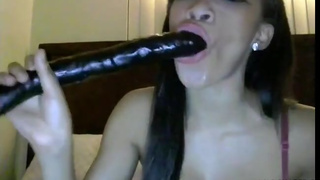 Busty Amateur Plays With Herself on Webcam