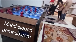 زن با.بام بهم فوتبال دستی شرطی سر کوس باخت منم بدجوری کردمش ( پر از مکالمه فارسی سکسی) ایرانی