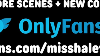 Hot White Blonde College Teen Has Her Pussy Stretched by Nick Marx Big Black Cock and Begs for Cum