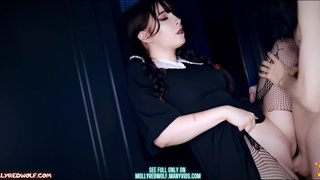 Big Butt Helps Xavier Cum in Pussy - MollyRedWolf