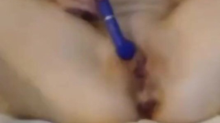 Blonde Milf Masturbates on Webcam for Her Husband