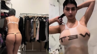 Mia Khalifa Post Shower