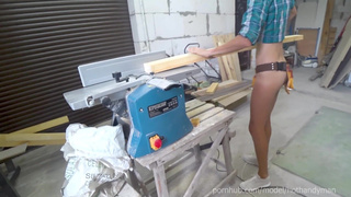 DIY Bed Part 2 - Work with miter saw and jointer + BONUS blowjob