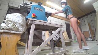 DIY Bed Part 4 - Work with jointer + BONUS blowjob