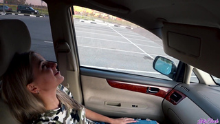 Sound controlled vibrator in public place - Lovense Lush 2 unusual test Letty Black