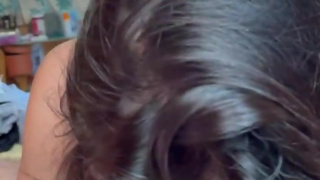 Порадовала папочку утренним отсосом