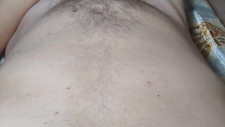 My husband's cock at night looks so delicious, it made me want to lick it and suck it to cum