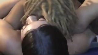 Stud girlfriend fucks me hard