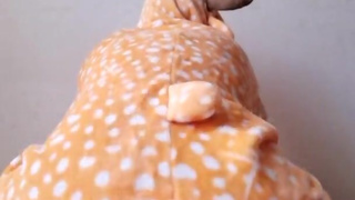 Horny big ass fawn craves a huge dragon cock. - HottElla