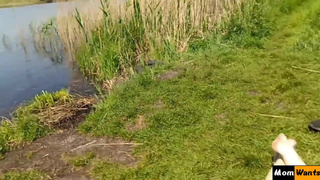 Gave a stranger a natural penis instead of a rubber one. With subtitles