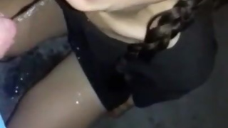 Public extreme piss drinking for cute hotwife