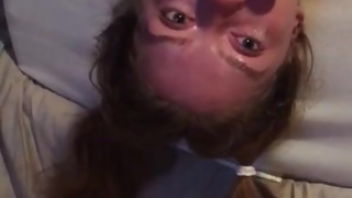 Dirty slut sloppy dildo deepthroat