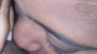 Toxic lover sucks Phat clit after huge fight