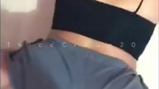 Sexy Pinay In Booty Shorts gets Filled with Thick load - Booty Shorts Fuck - ThiccCream20