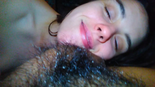 Crazy Eyes Insane Slut Puts Dick In Mouth scary Monster Teeth Weird Blowjob Trip Hairy Penis Shaft