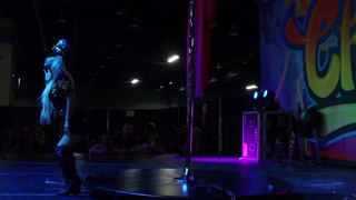 Tiny Texie In her Cowgirl Outfit stripping down sexy.