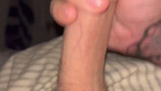 Listen to me moan. Morning wood Intense wank