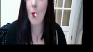 Smoking Princess Tease - Fetish POV Webcam Show