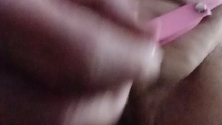 Pink inverted chastity with belt 2