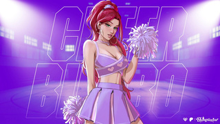 ASMR RP Ditzy Cheerleader Worships Your Cock & Balls [Risky] [Public] [Roleplay] [Enthusiastic]