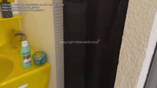 SWINGER COUPLE - My husband films me and the condom breaks while I fuck with a libertin