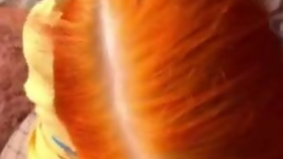 Oral Creampie, Sperm on Tits - POV (Vertical Video) ❤ MollyRedWolf